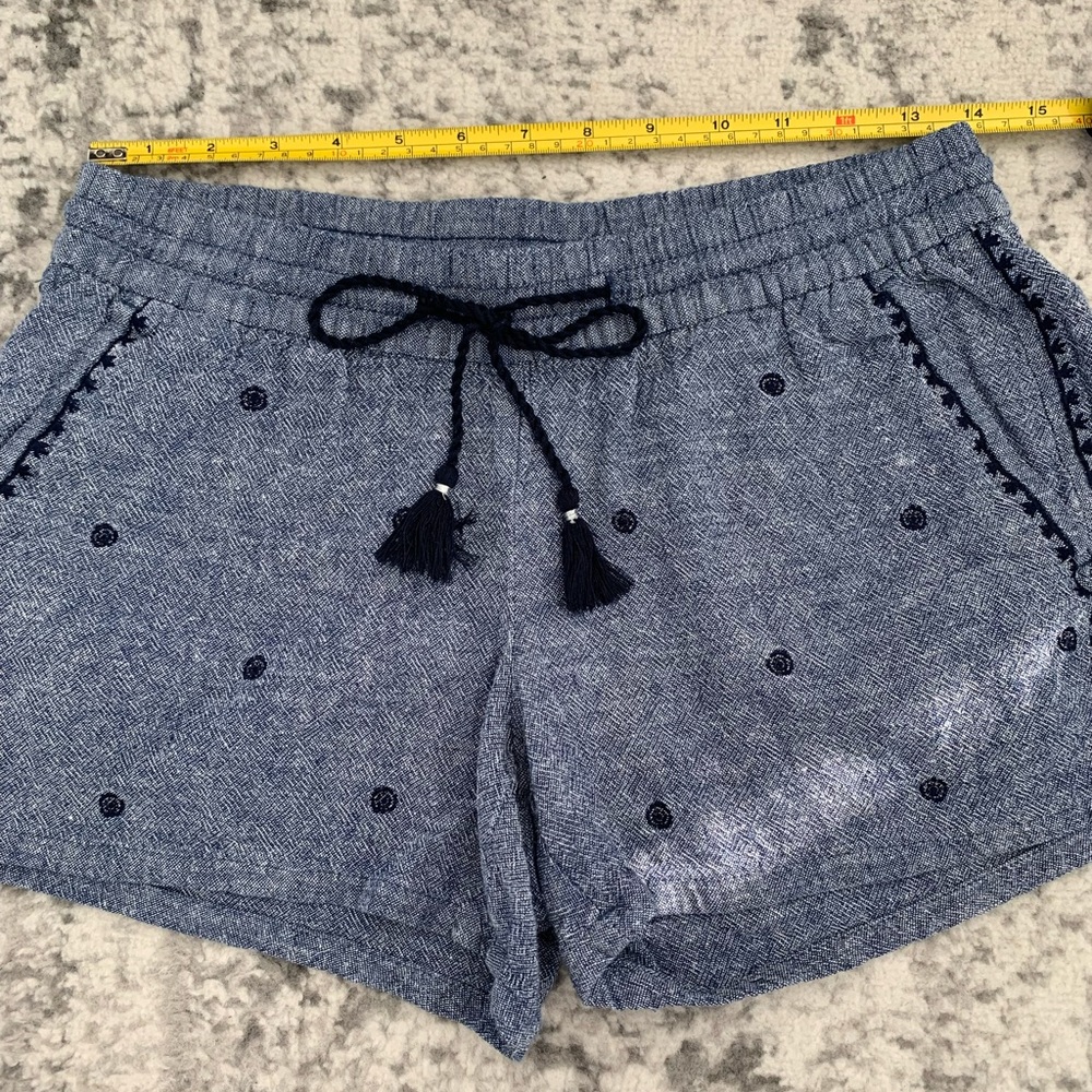 3/$20! Excellent condition linen shorts sz 0 - Picture 1 of 5